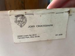2 Framed Cruickshank Signed Drawings