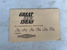 Harley Davidson Great New Ideas In Commercial Vehicles Brochure
