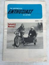 Harley Davidson 1964 The Motorcycle Enthusiast in Action