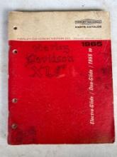 Harley Davidson 1955 to 1965 Electra-Glide/Duo-Glide Parts Catalog