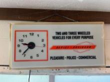 Harley Davidson Dealer Clock