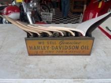 Harley Davidson Factory Metal Catalog Stand