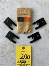Four Pack of 1961-65 Harley Davidson Dual Seat Brackets