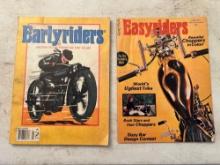 Easyriders Magazines, First Wdition June 1971 and Motorcycles Through the Years