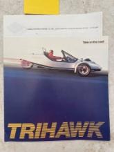 1985 Harley Davidson Trihawk Brochure