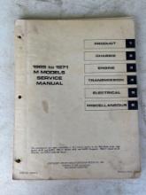Harley Davidson 1965 to 1971 M Models Service Manual