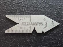 Brown & Sharpe # 599-650-1 Center Gauge