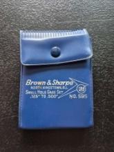 Brown & Sharpe # 599-595 Small Hole Gauge Set .125 In. - .500 In.