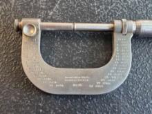 Brown & Sharpe # 45, 0-1/0-2 Micrometer