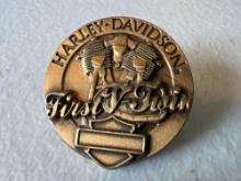 Harley Davidson First V Twin Pin