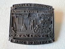 Harley Davidson Postage Stamp Pin