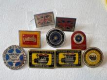(10) 1999-2006 Antique Motorcycle Club Pins
