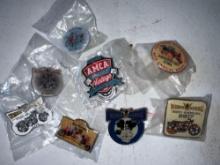 (8) 2016-2024 Antique Motorcycle Club Pins