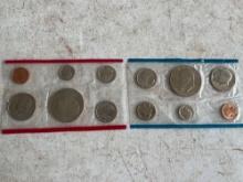 1976 Denver and Philadelphia Uncirculated Coins