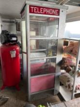 Vintage Outdoor Aluminum Phone Booth