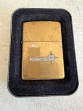 Vintage 1961 Zippo Harley-Davidson Lighter