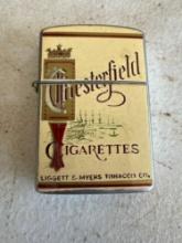 Vintage Chesterfield Cigarettes Lighter