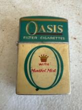 Vintage Oasis Filter Cigarettes Lighter