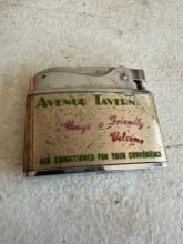 Avenue Tavern Advertising Lighter
