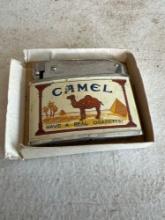 Vintage Camel Lighter with Box