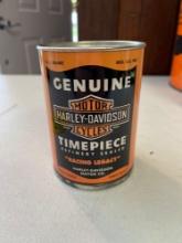Harley Davidson Racing Legacy Oil Can Timepiece