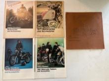 Harley Davidson 1970s Factory Catalogs