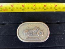Harley Davidson Duo-Glide Belt Buckle