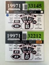 (2) Factory Process Cards