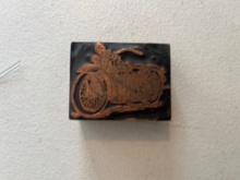 Harley Davidson Printers Block