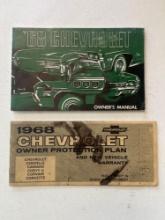 1968 Chevy Owners Manual, Chevy Protecto Plate