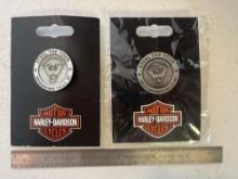 Steel Toe Tour Harley Davidson Pins