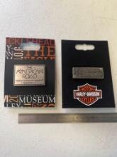 The American Road Harley Davidson Pin, Vehicle and Powertrain Operations Harley Davidson Pin