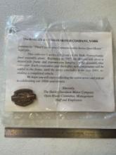York Harley Davidson Commemorative Series Third Edition Pin