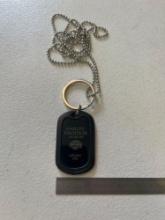 2011 Harley Davidson Museum Founding Members Dog Tags
