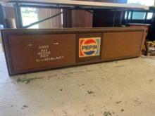 Vintage Pepsi Menu Sign