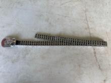 Ladies Chain Belt with Harley Davidson Electra-Glide Belt Buckle