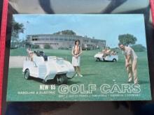Harley Davidson 1965 Golf Cars Sales Brochure