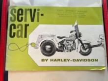 Harley Davidson 1965 Servi-Car Sales Brochure