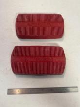 (2) Harley Davidson Brake Pedal Covers