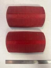 (2) Harley Davidson Brake Pedal Covers