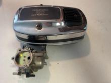Harley Davidson 80 Cu. In. Ham Can Air Cleaner w/ Plastic & Carbeurator