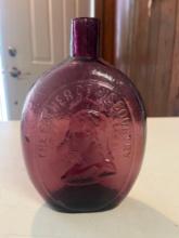 Oyottville Glass Works General Taylor Never Surrenders Glass Bottle
