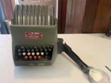 Vintage Coinometer Model A Change Maker Machine