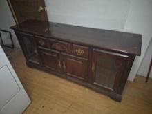 8 Pc. Solid Cherry Dining Set - Hutch, Table, Chairs