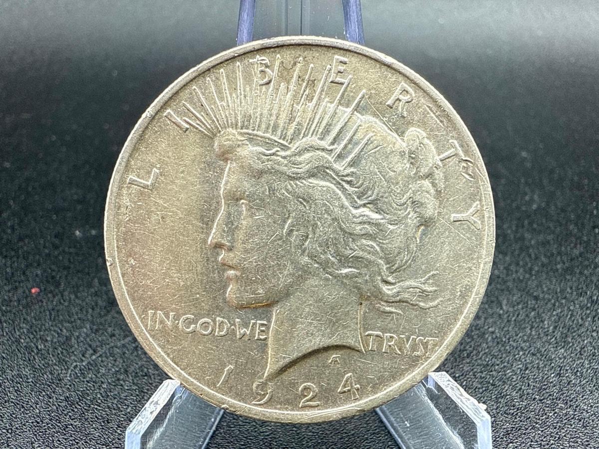 1924 Peace Dollar