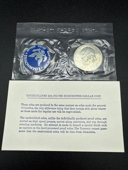 Eisenhower Silver Dollar UNC