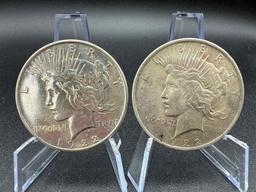 1922 Peace Dollar bid x 2