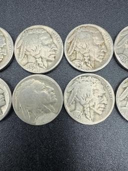 Buffalo Nickels Assorted Dates bid x 13