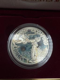 1988 United States Olympiad Silver Dollar