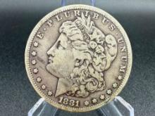 1881s Morgan Dollar